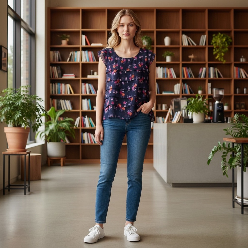 AE Outfitters Sheer Blouse